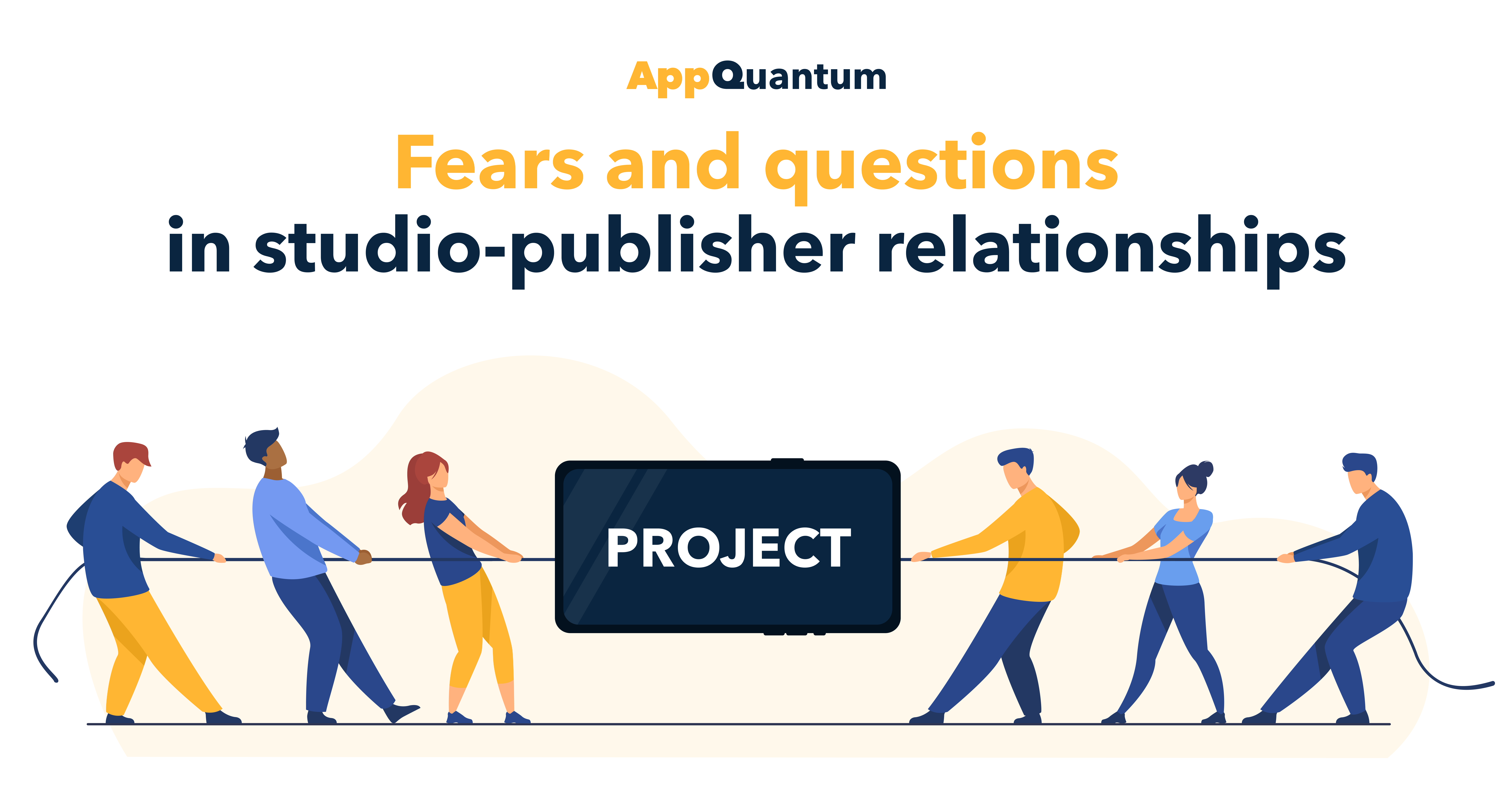 Fears and questions in studio-publisher relationships